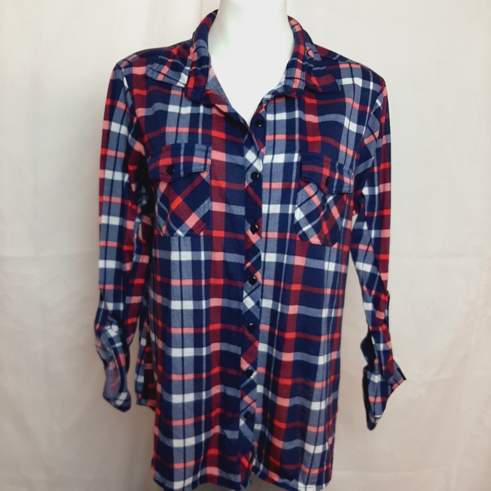 Womens plaid size 3xl button down